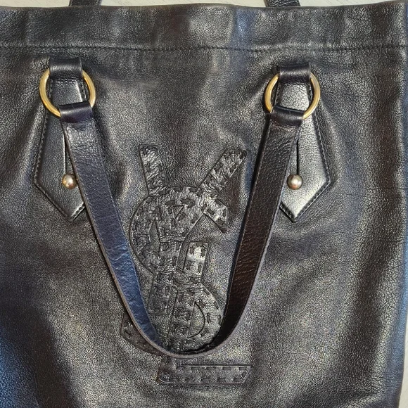Yves Saint Laurent Elegant Black Tote and Wallet - Picture 10 of 13